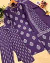 KF Kalaai Cotton Embroidery Kurti With Bottom Dupatta Suppliers In India